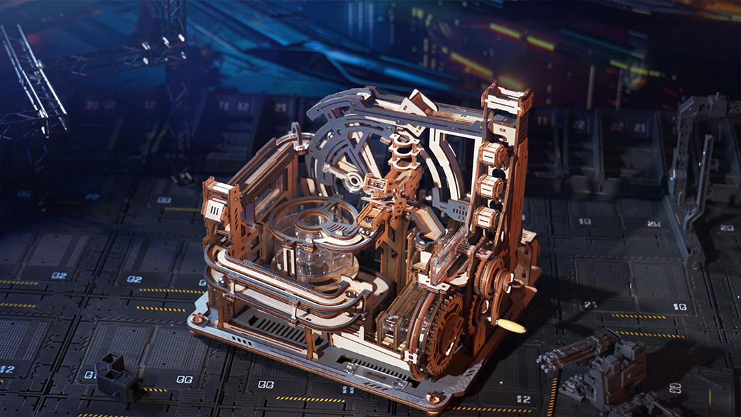 ROKR Marble Spaceport Marble Run Building and Review