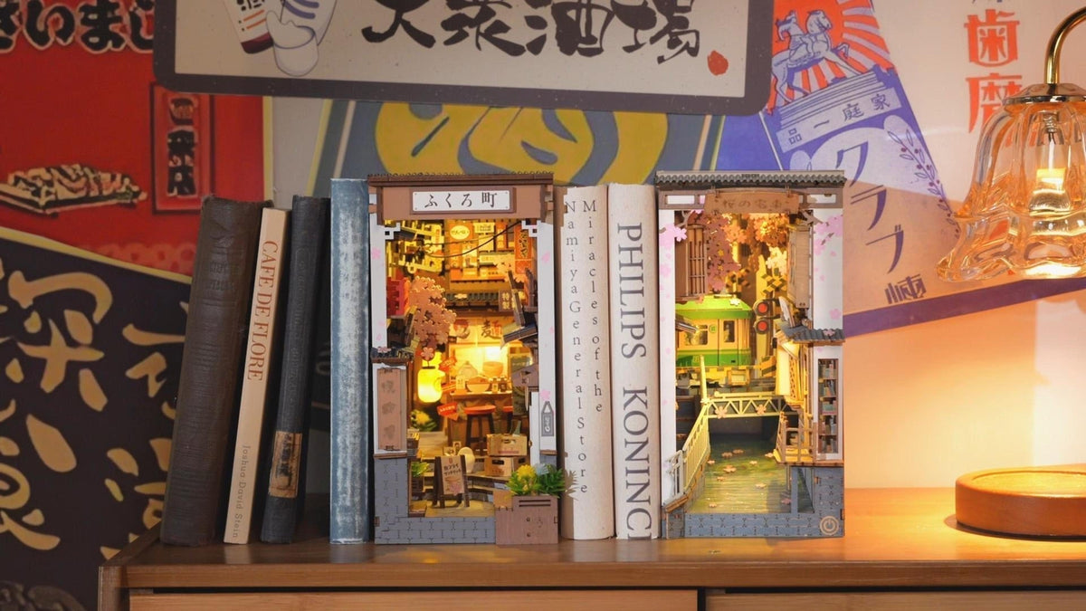 Book Nook Make The Perfect Decoration for Bookshelf