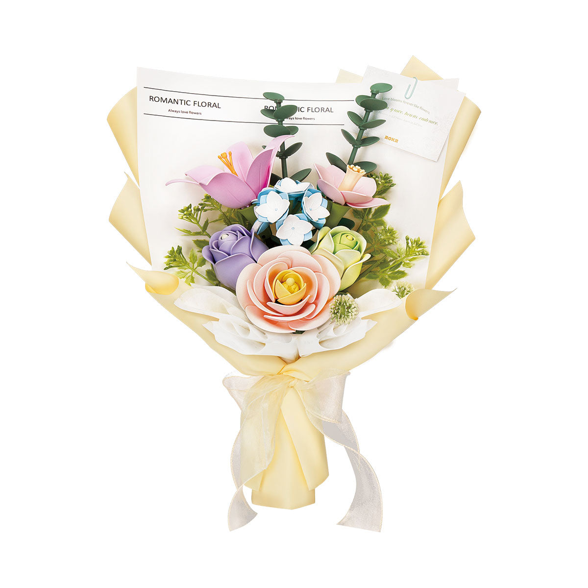 ROKR Spring Time Bouquet DIY 3D Puzzle AF01J main product photo