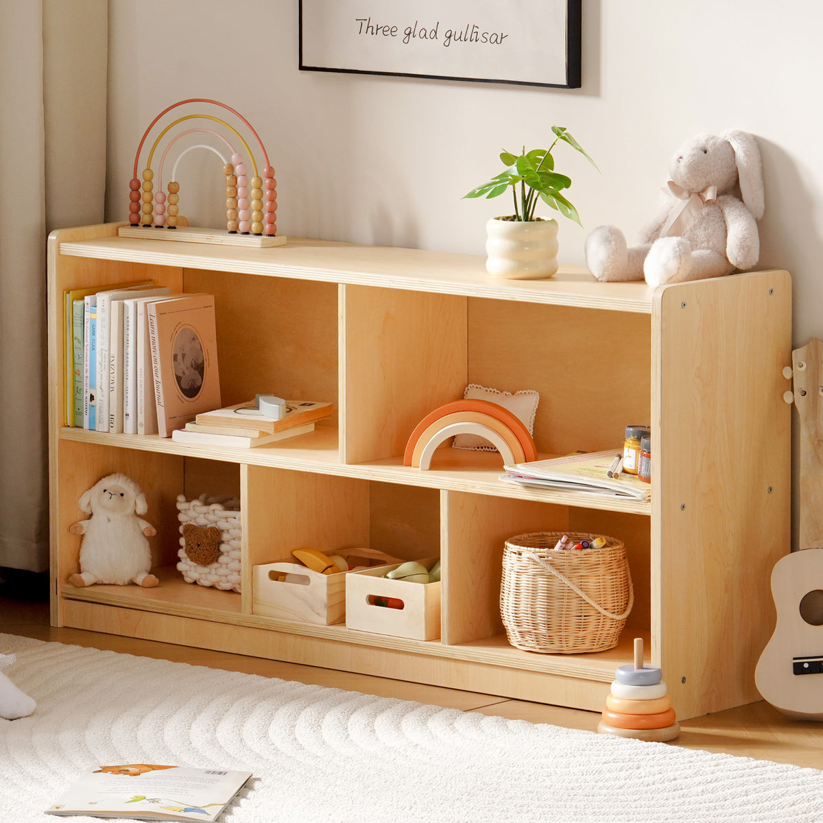 ROBUD Wooden Storage Cabinet main product photo