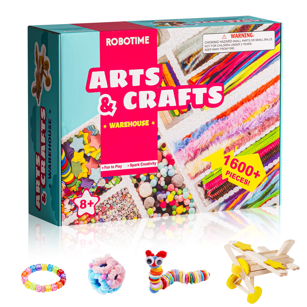 ROBOTIME Arts and Crafts for Kids PA001 main product photo