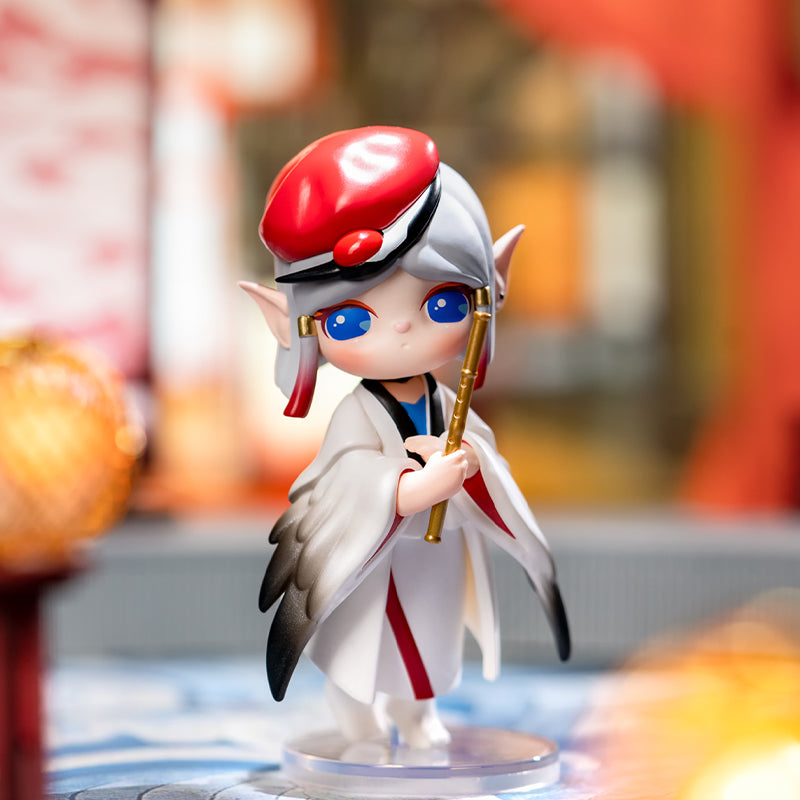 Rolife Suri Paradise Guardians Surprise Figure Dolls SGXX0 collectible figurine, back view highlighting structural detail