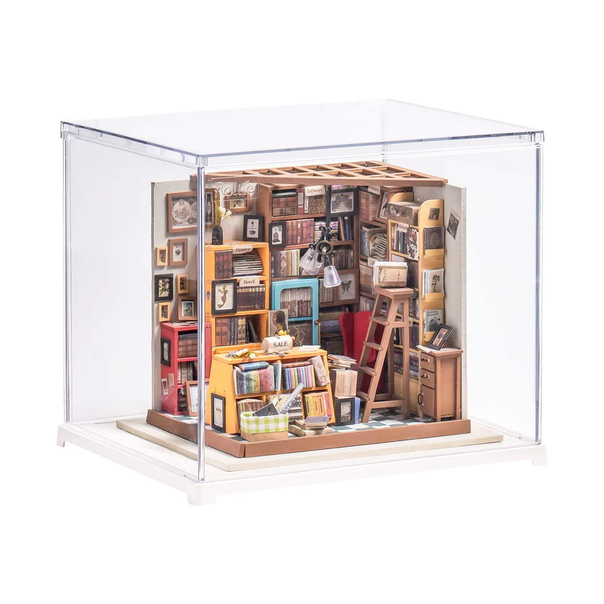 Rolife Sam's Study Library DG102 with Display Box DF03L main product photo