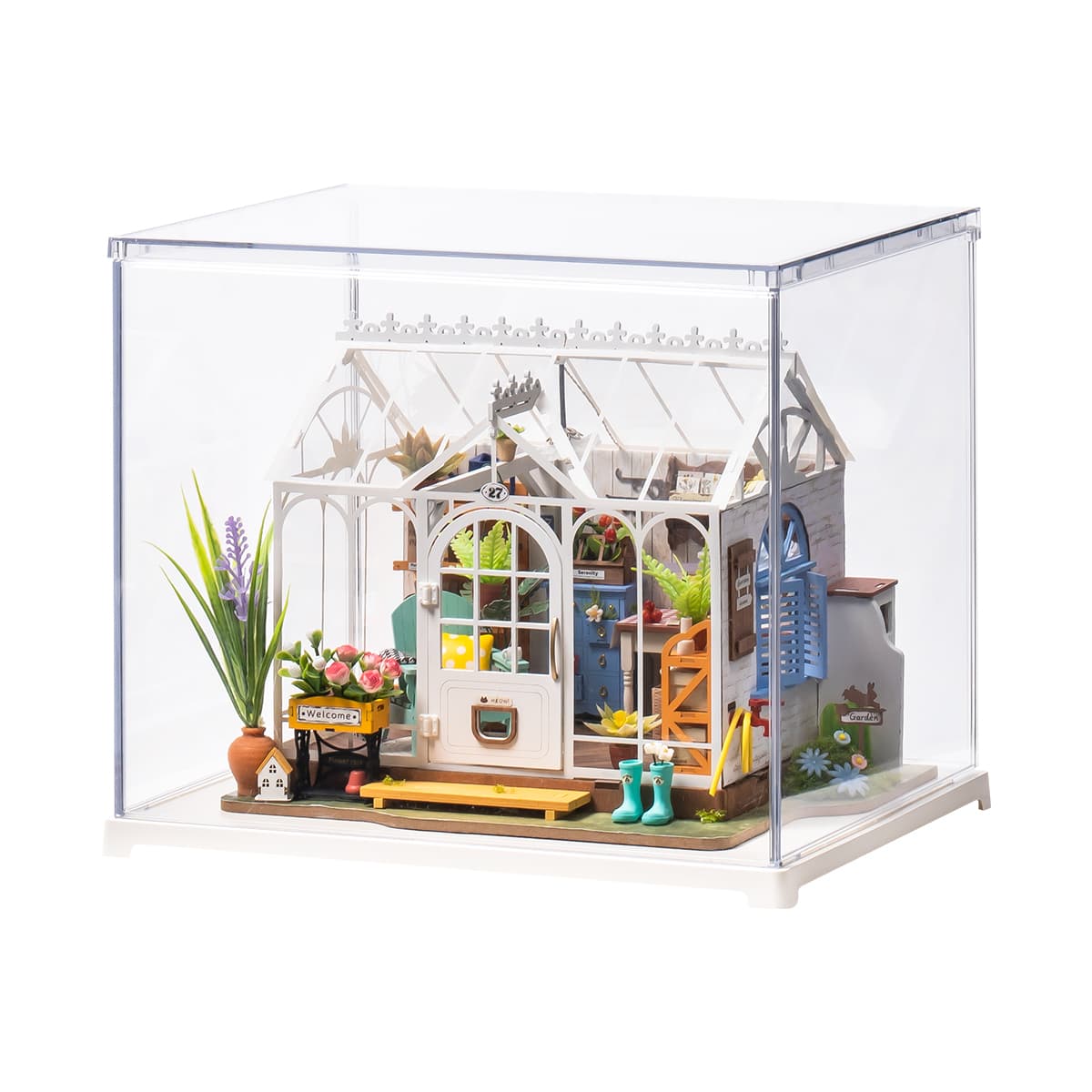 Rolife Dreamy Garden House DG163 with Display Box DF03L main product photo