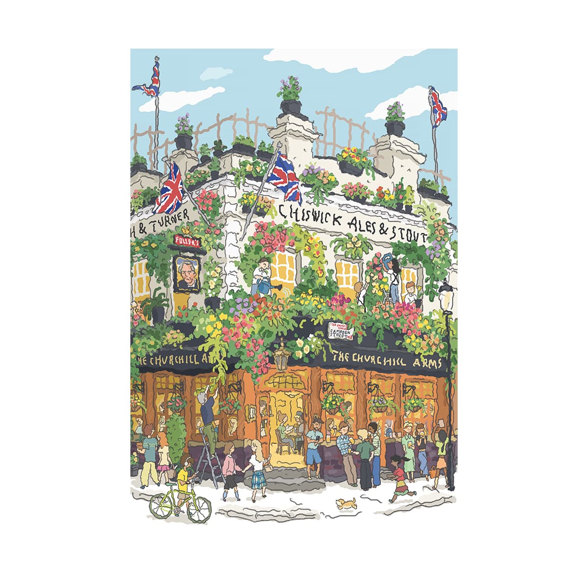 Rolife Pub in London 1000 Piece Jigsaw Puzzle PT007 main product photo