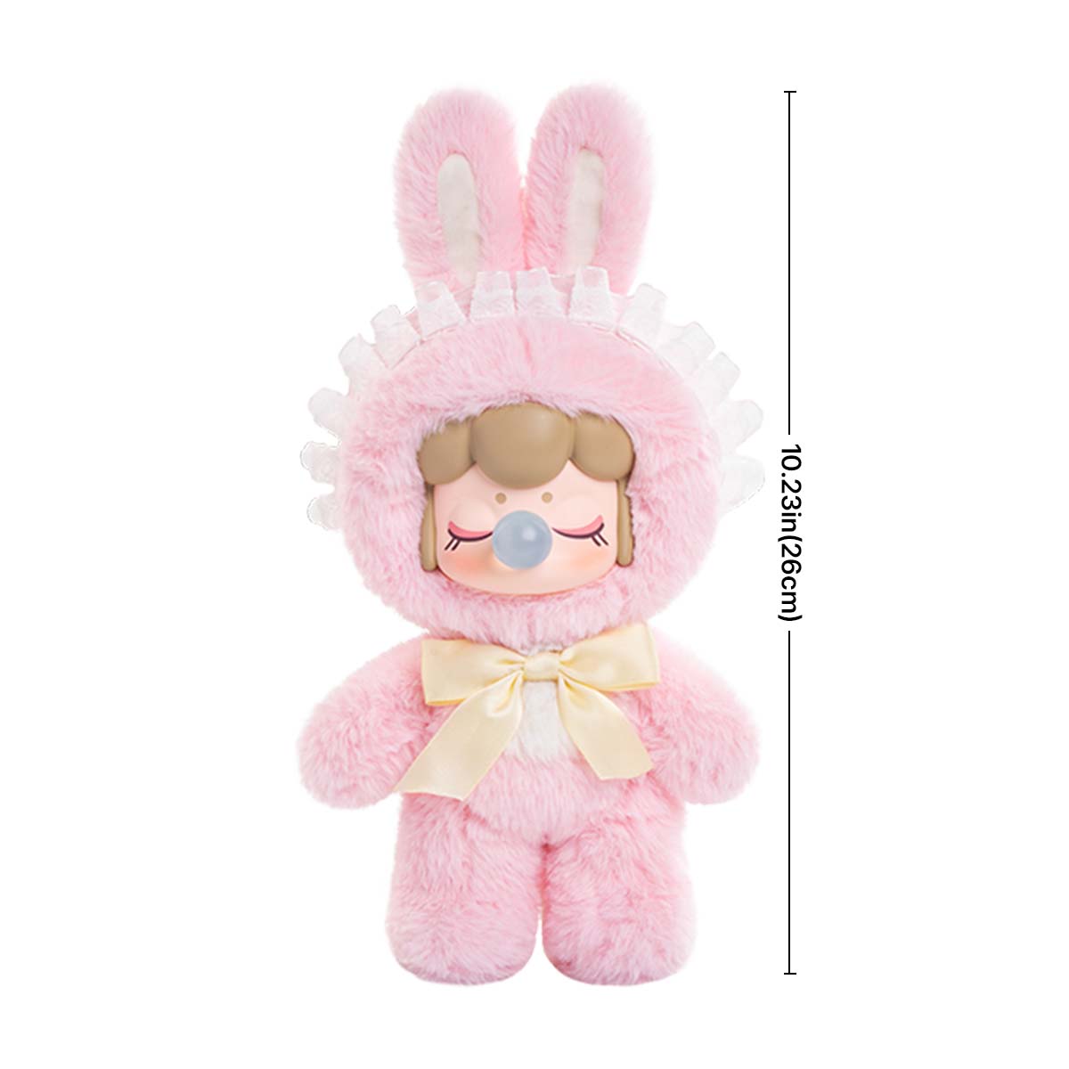 Rolife Nanci's Shining Bunny MNBXX surprise plush doll, side view