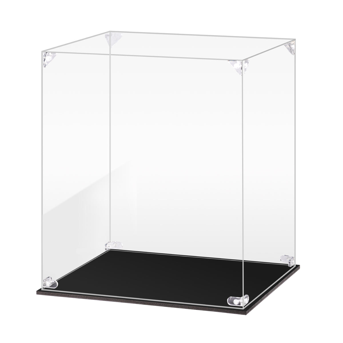 ROKR Display Case Dust Cover for 3D Puzzles RFM04 3D wooden puzzle model, product front view on neutral background