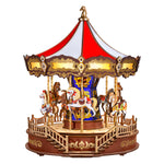 Rolife Classic Carousel 3D Wooden Puzzle AMC01 main product photo