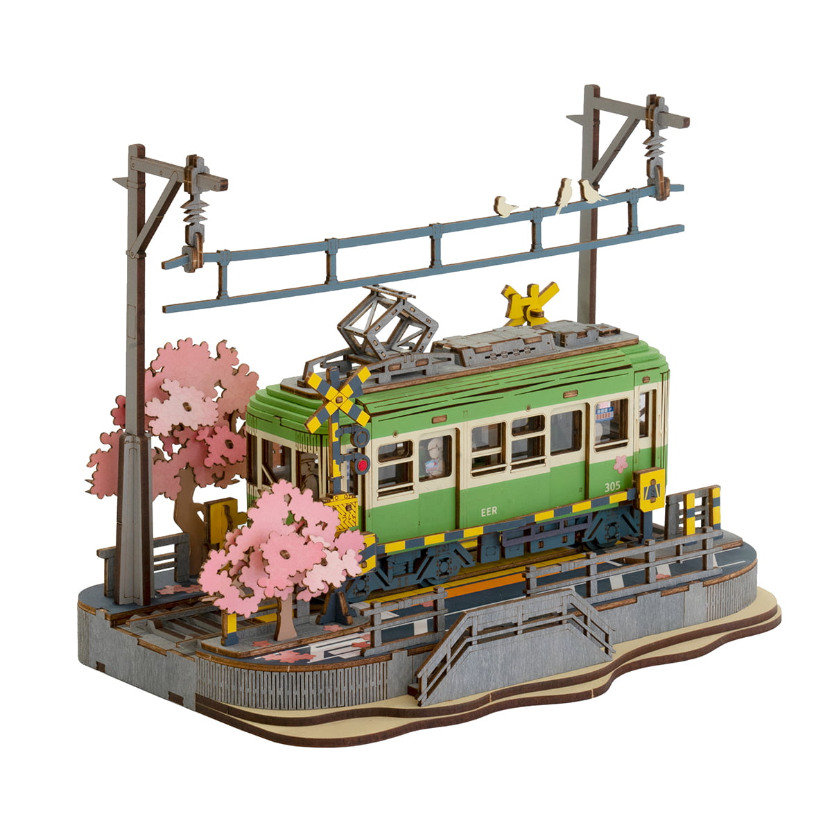 Rolife Sakura Journey 3D Wooden Puzzle TGS02 main product photo