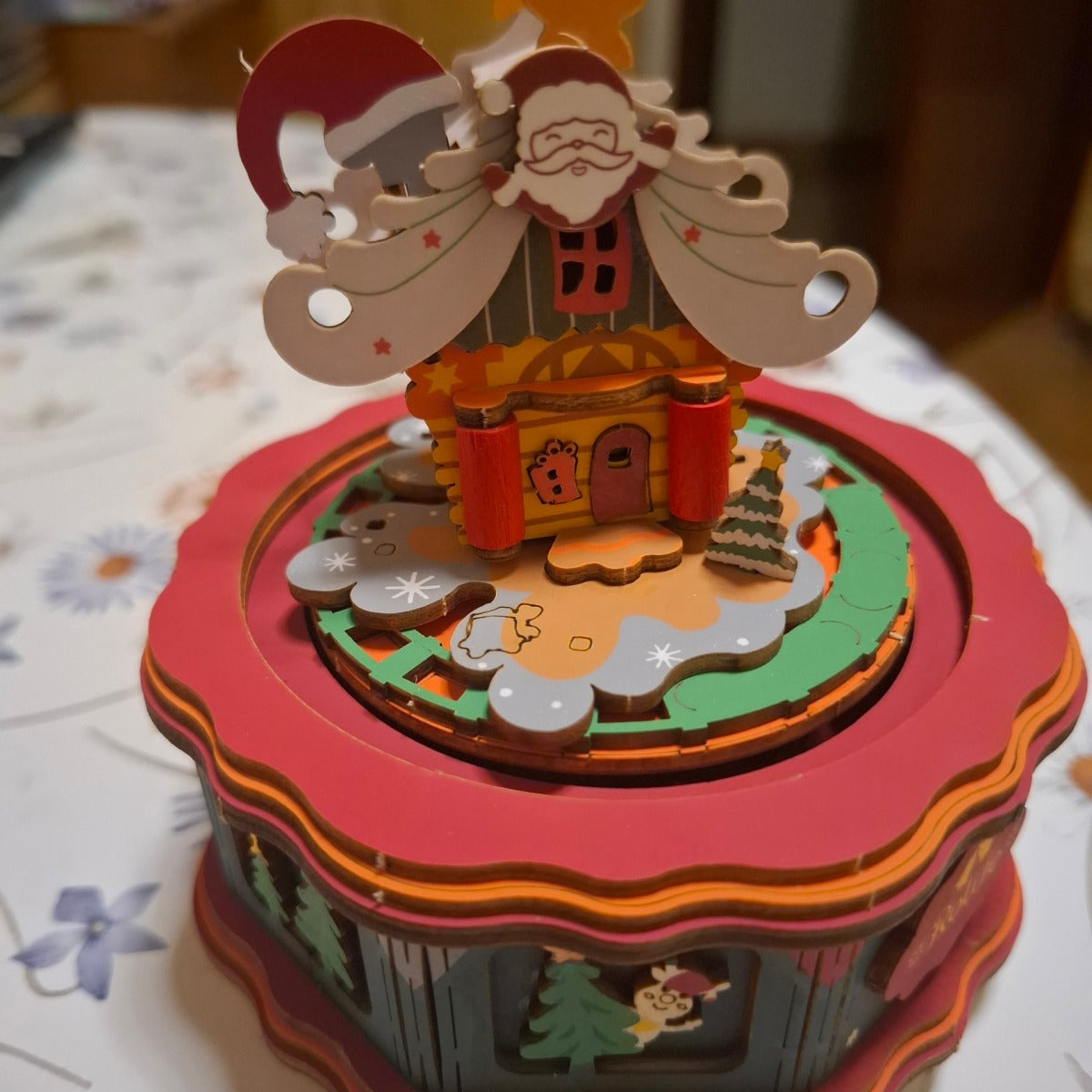 Meri's Christmas Town Kit in Progress Photo Courtesy of Meri