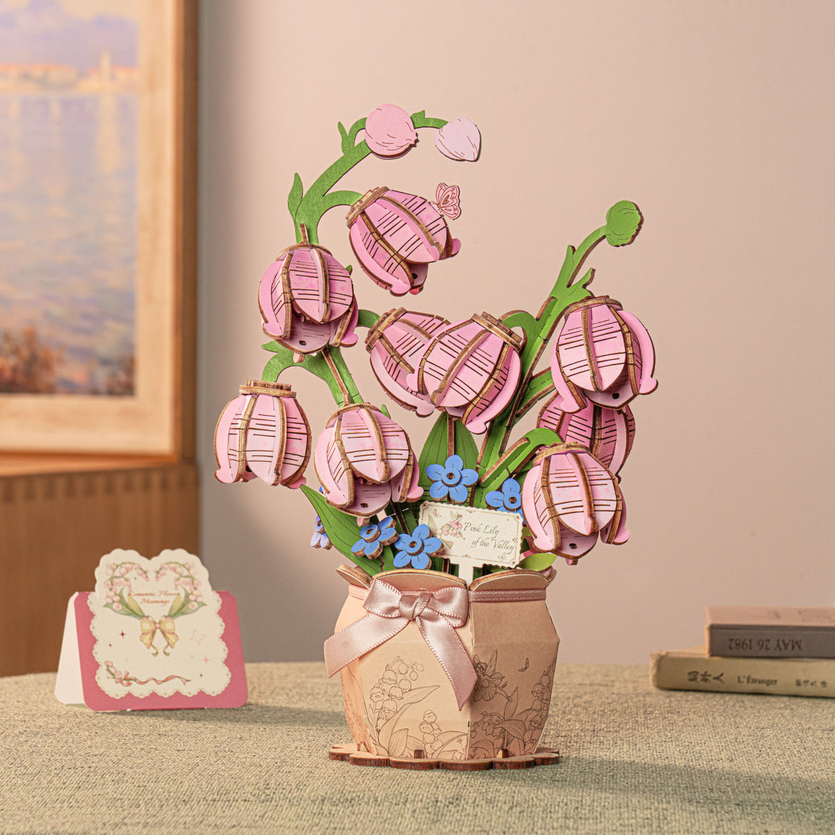 3 Flower Forms Arranged into a Scenic View