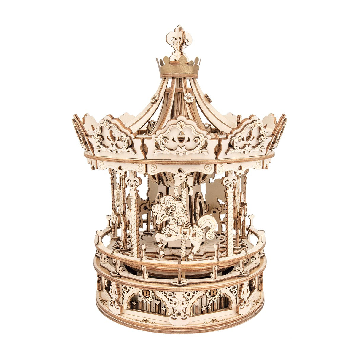 ROKR Romantic Carousel Music Box main product photo