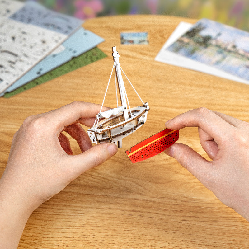 Scène miniature relaxante