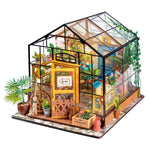 Rolife, Cathy's Flower House, DG104, DIY miniature house kit, front view
