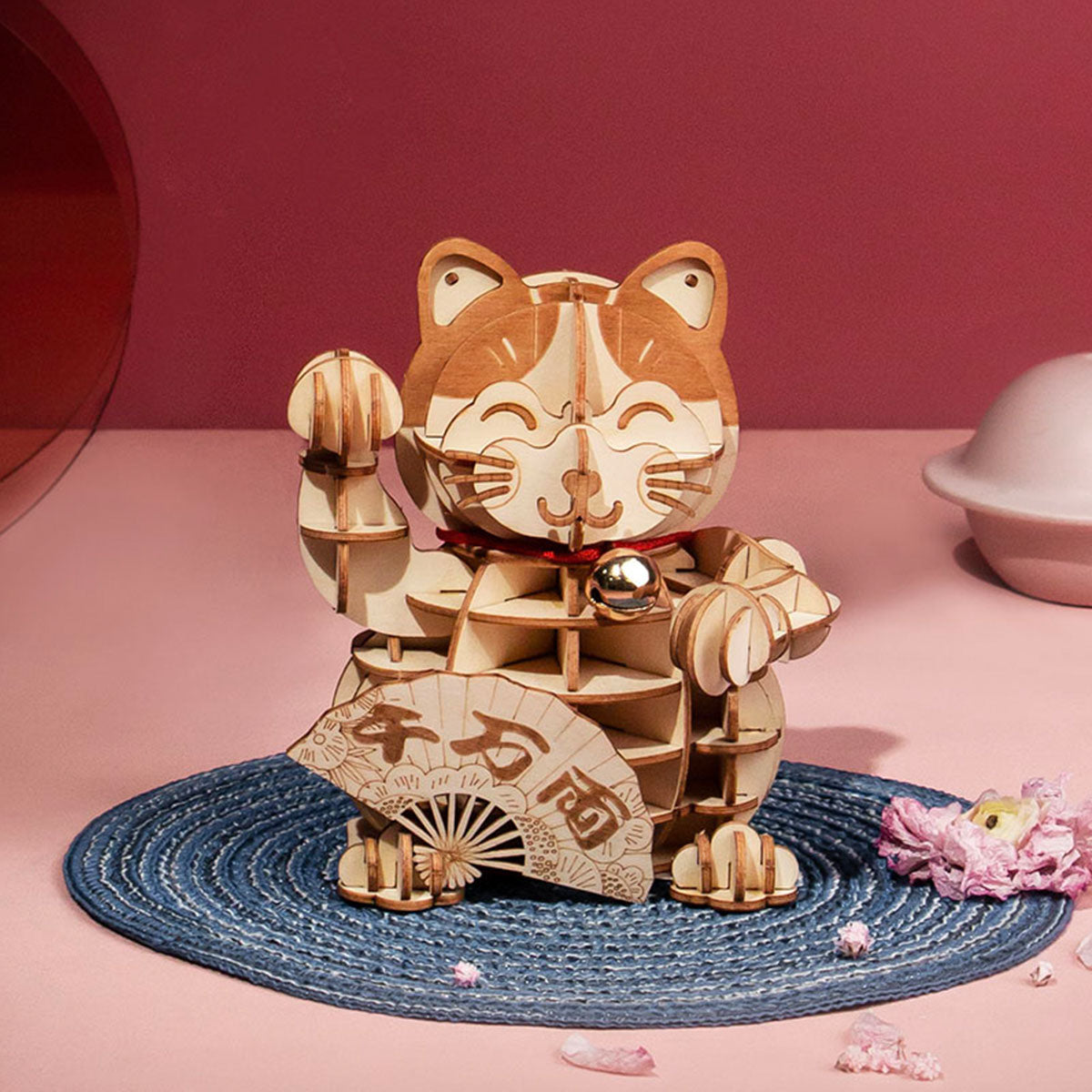 Rolife Plutus Cat 3D Wooden Puzzle