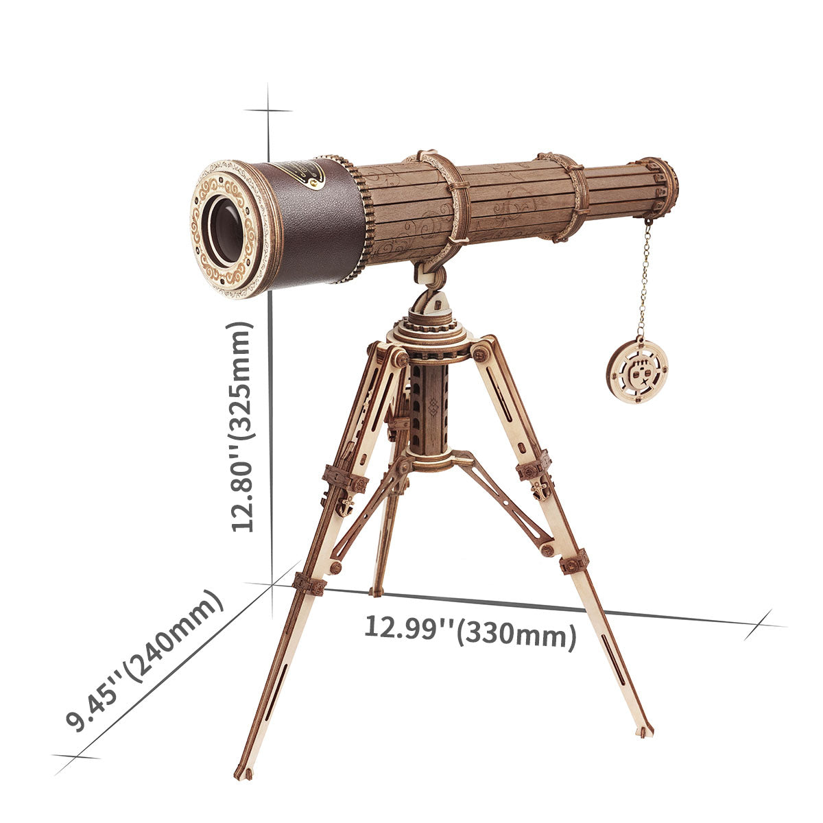 ROKR, Monocular Telescope, ST004, 3D wooden telescope puzzle, lifestyle setup