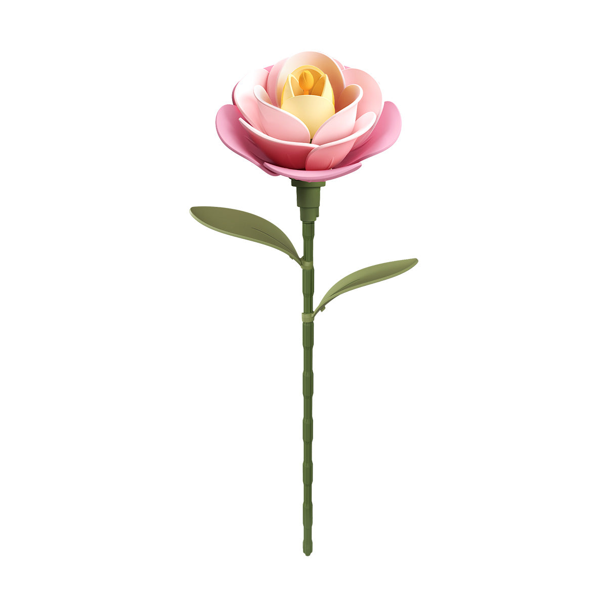 ROKR Floral Art Series Single Flower, 3D wooden single flower puzzle, in-use demonstration (AD011)