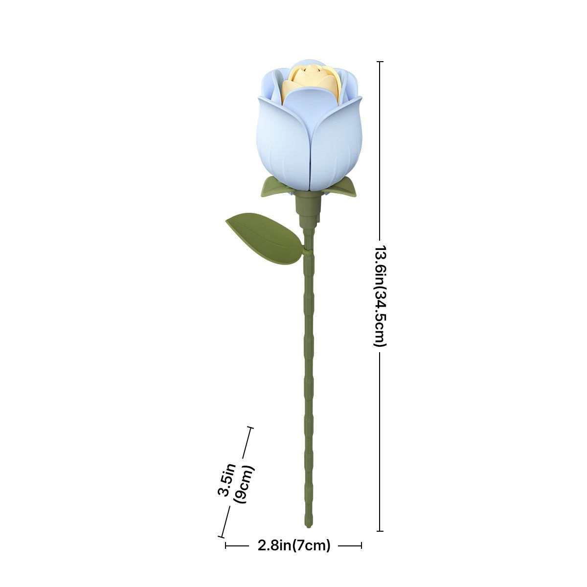 ROKR Floral Art Series Single Flower, 3D wooden single flower puzzle, multi-pet scene (AD021)