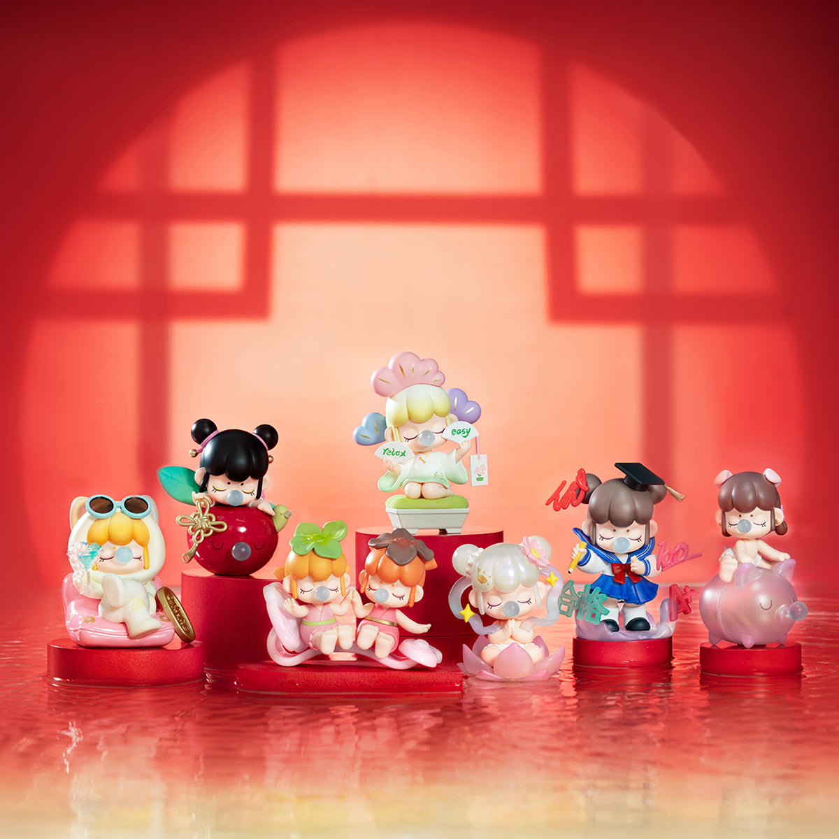 Rolife Nanci's Best Wishes Series Surprise Figure Dolls ZSXX collectible figure, angled view showing detail and craftsmanship