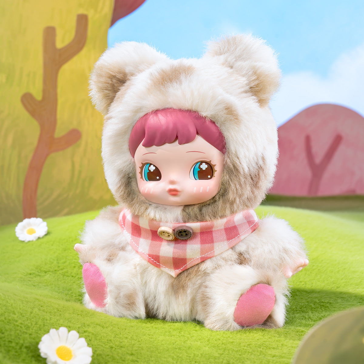 Rolife Charline's Forest Hide&Seek Surprise Plush Pendant MXAXX collectible figure, detail of decorative elements and finish
