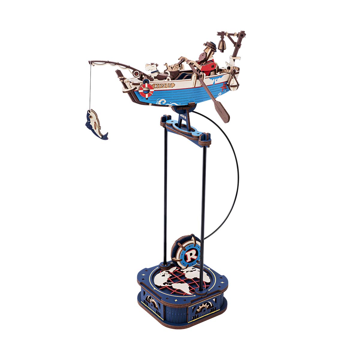 ROKR Bundle + DIY gift bundle, product detail view: MCD01 Globetrotter and MCD02 Cycling Adventurer pendulum toys MCD02, v...