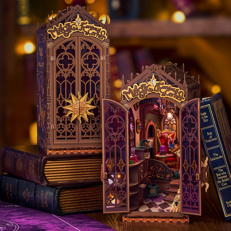 Rolife Magic Fantasy Corner DIY Book Nook Kit TGB14