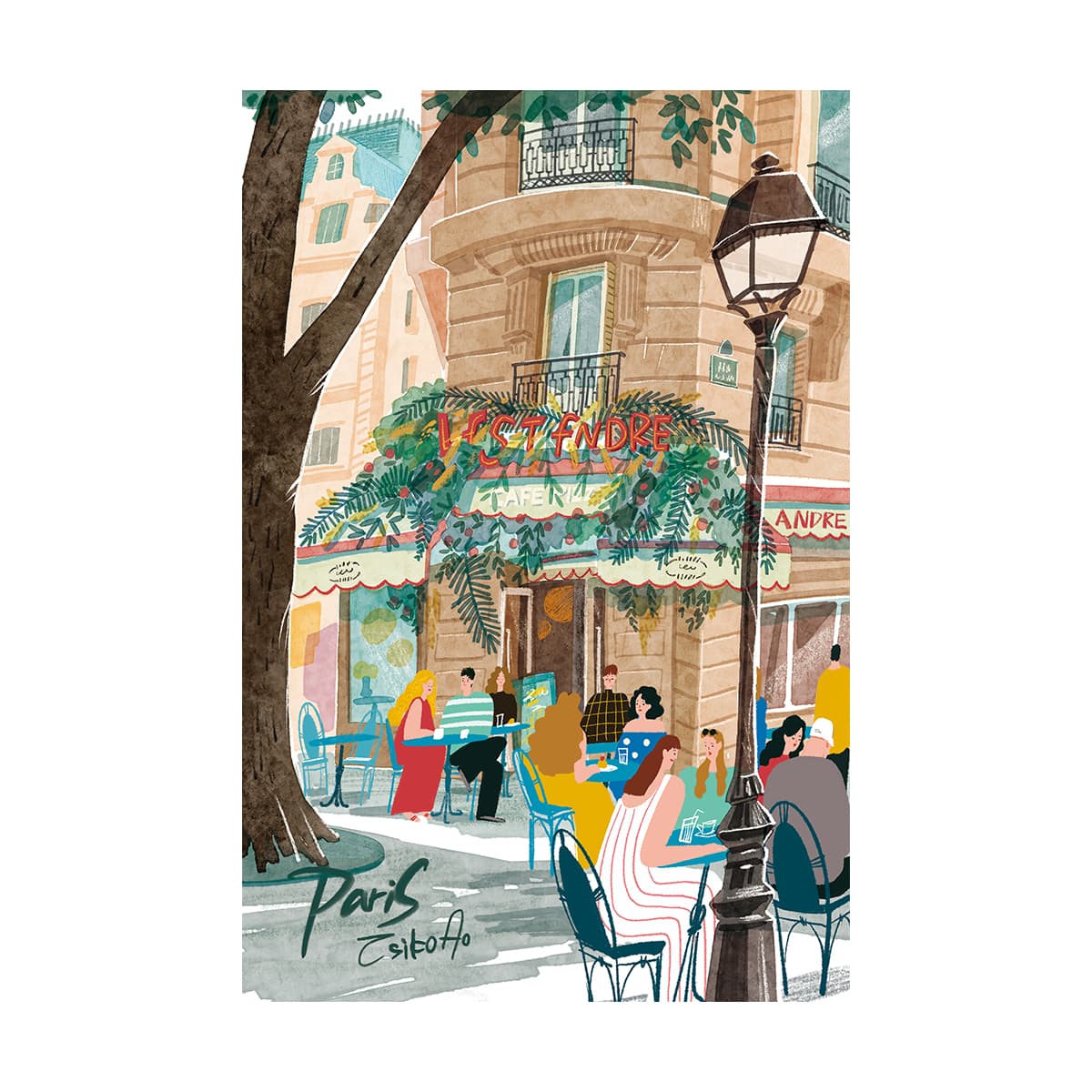 Rolife Leisure in Paris 1000 Piece Jigsaw Puzzle PT004 main product photo