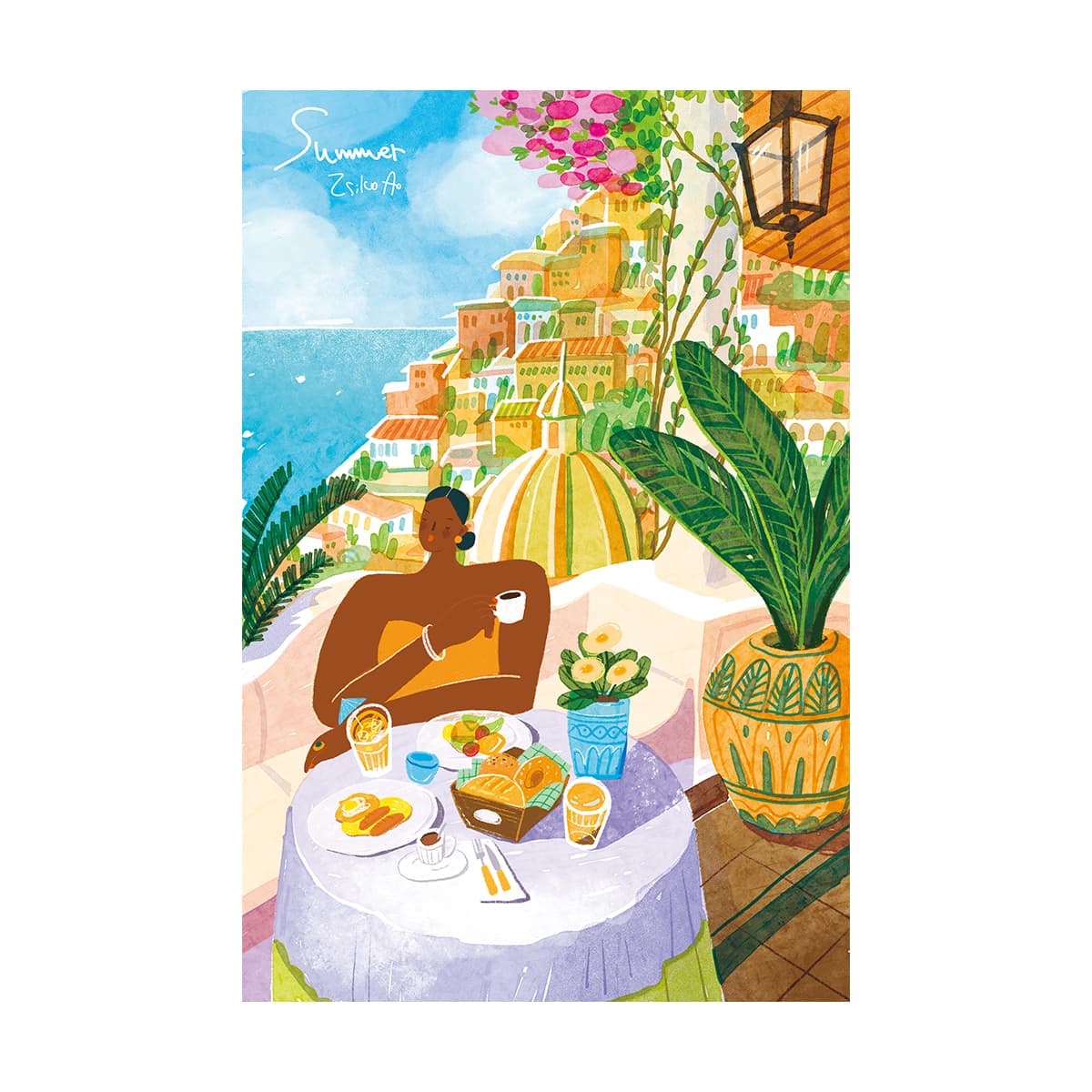 Rolife Amalfi Holiday 1000 Piece Jigsaw Puzzle PT005 main product photo