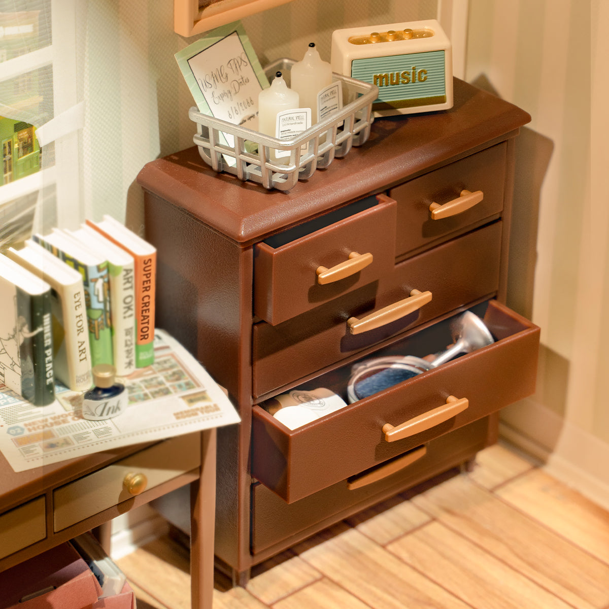 Five-Drawer Cabinet