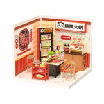 Rolife Panda Hot Pot DIY Miniature House DW020 main product photo