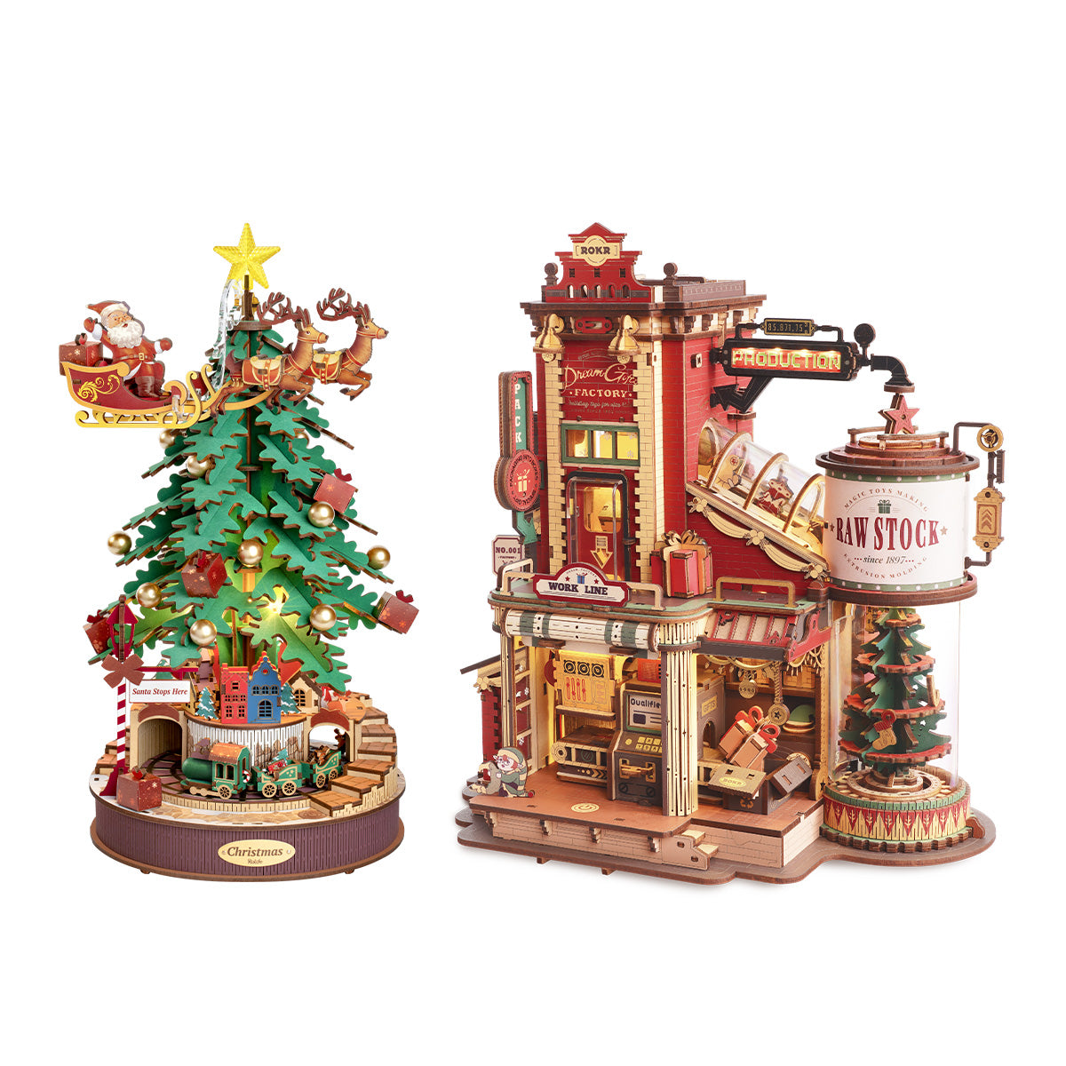ROBOTIME Christmas Gift Bundle + DIY gift bundle, product detail view EAB01 main product photo