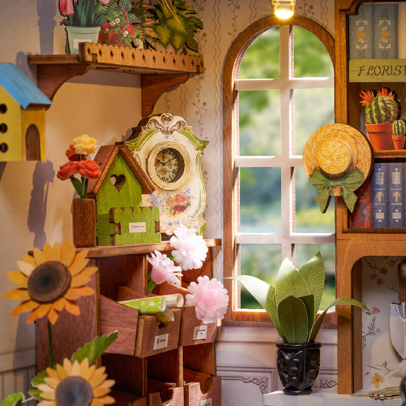 Natur am Fenster atmen