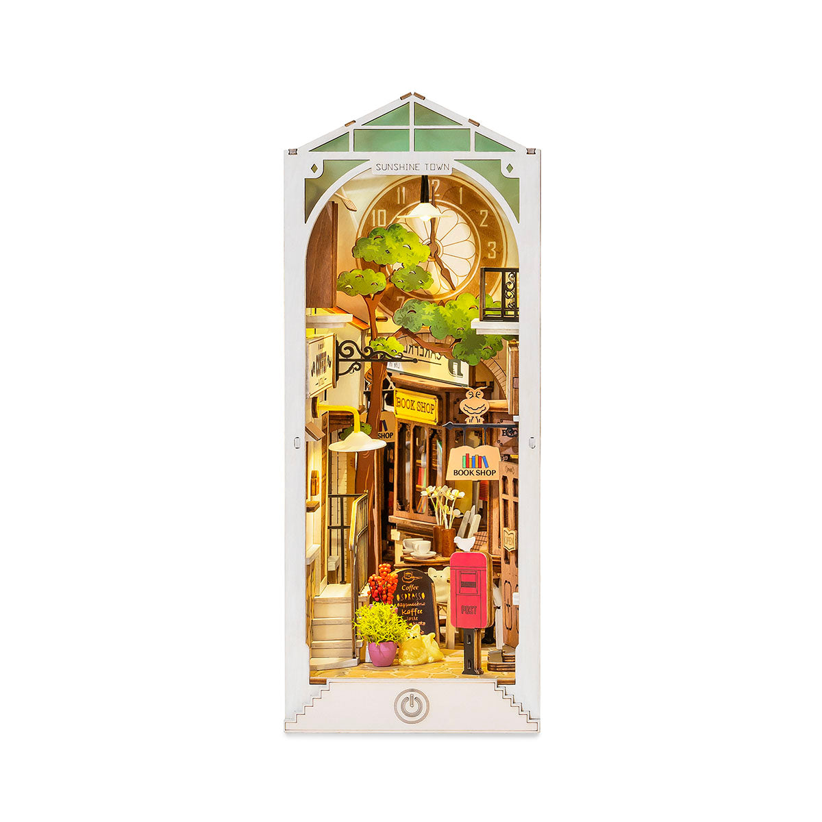 Rolife Sunshine Town Book Nook Kit main product photo