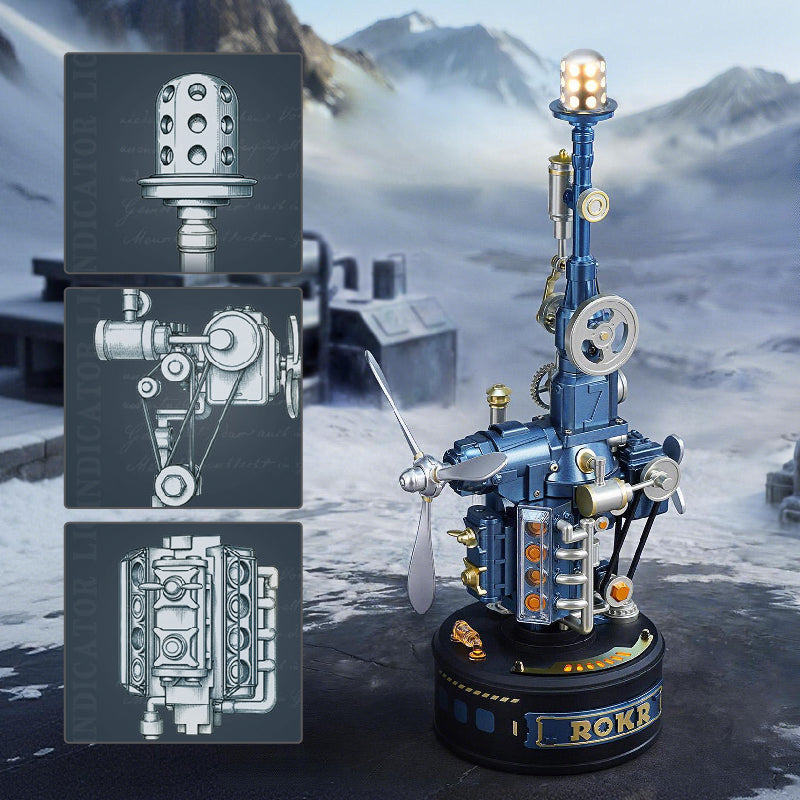 Trois modules d'éclairage