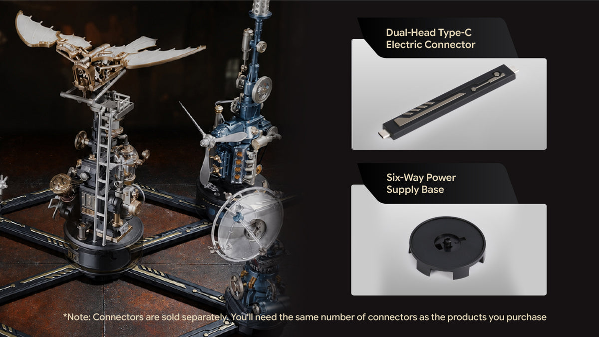 ROKR Thermo Engine Mechanical 3D Puzzle CGM03 shop the look image, SKU CGM03