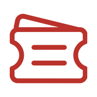Robotime coupon icon showing a red ticket outline graphic on white background for the discounts and offers section