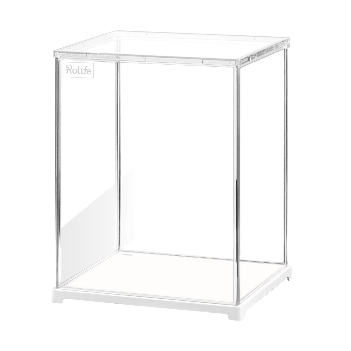 Rolife Clear Display Case Portrait Size M DF05L DIY craft kit, product front view on neutral background