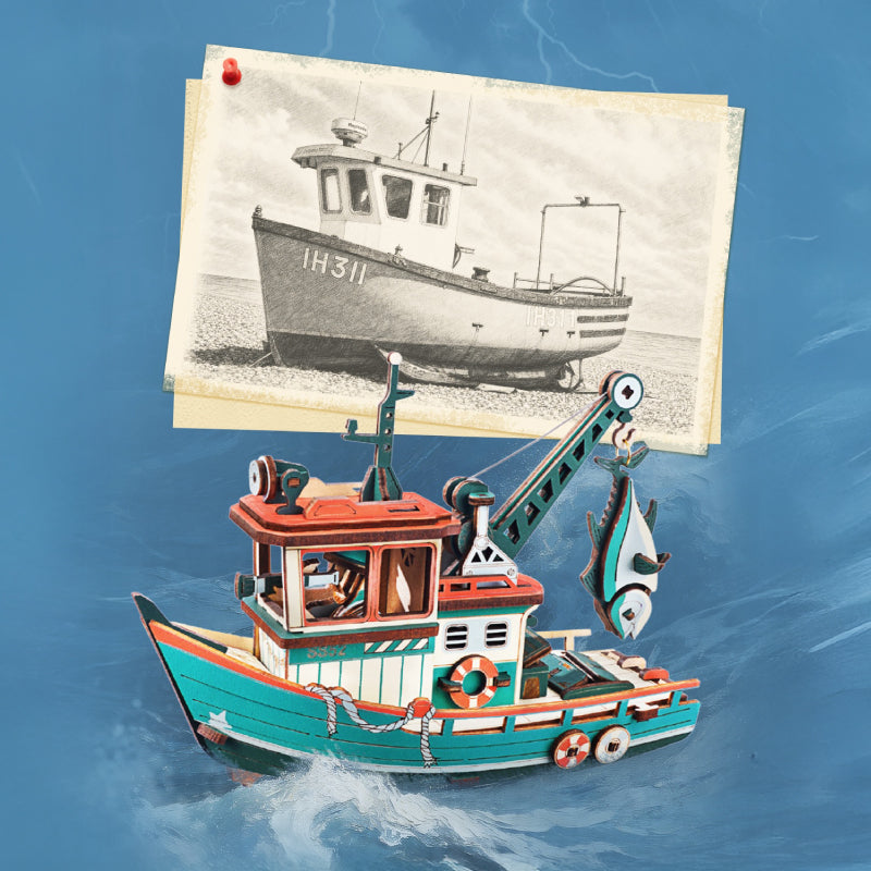 Simulation de bateau de pêche – Naviguer en haute mer