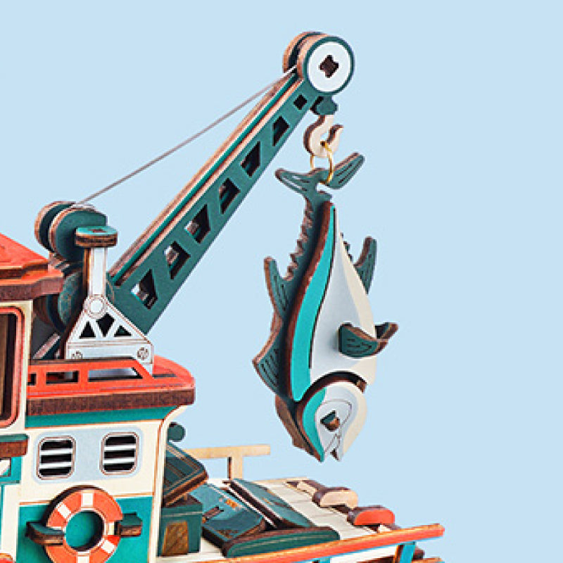 Grue de pêche