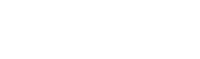 ROBUD brand wordmark in white lettering on transparent background, horizontal logo for wooden kids toy line