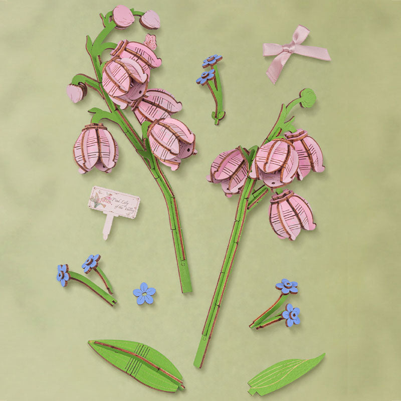 Blue Starflower Accents Hope for Happiness Returning